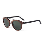 Arashi Walnut sunglasses by Kobe Afrika, product view 1