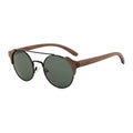 Atacama Walnut sunglasses by Kobe Afrika, product view 1