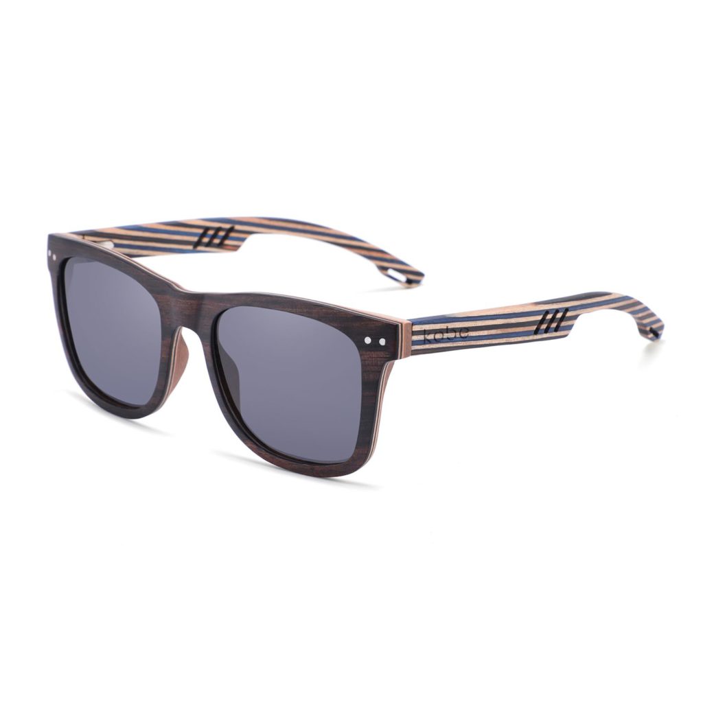 Borneo Skate Blue sunglasses by Kobe Afrika, product view 1