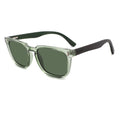 Chalbi Green sunglasses by Kobe Afrika, product view 1