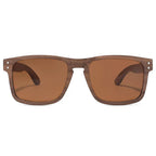 Fraser Walnut sunglasses by Kobe Afrika, product view 3
