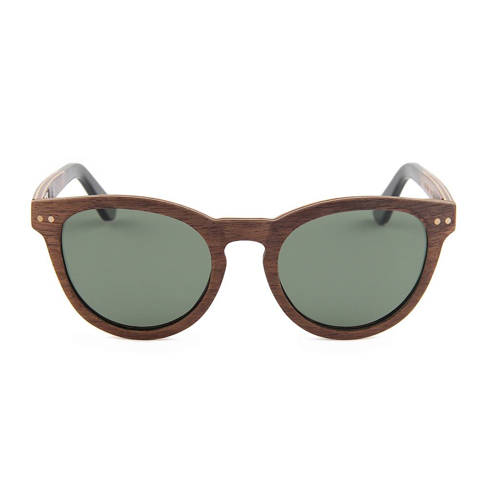 Java Walnut sunglasses by Kobe Afrika, product view 2