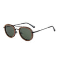 Kyzyl Walnut sunglasses by Kobe Afrika, product view 1