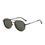 Kyzyl Walnut sunglasses by Kobe Afrika, product view 1