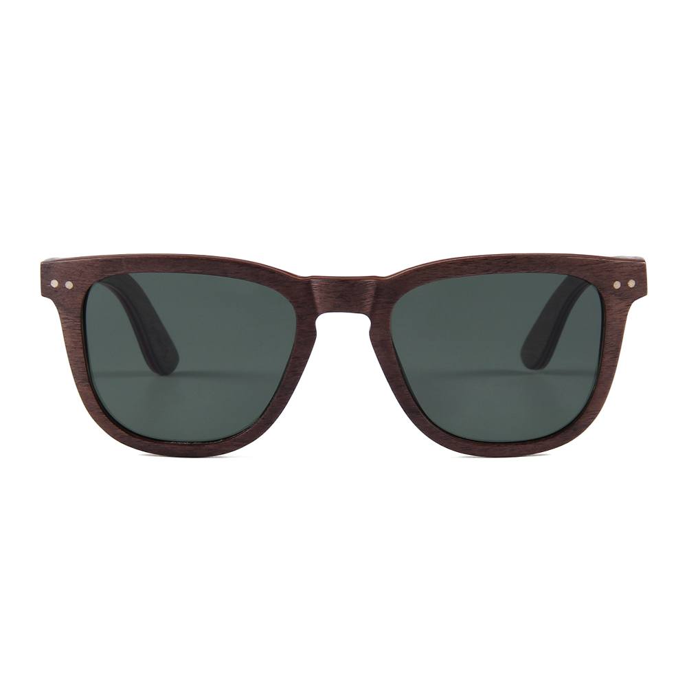 Oahu Walnut sunglasses by Kobe Afrika, product view 2