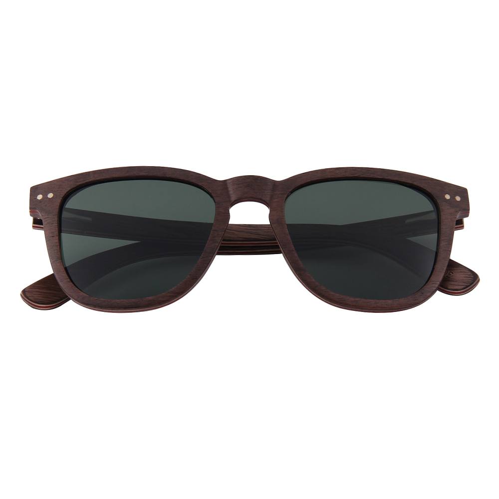 Oahu Walnut sunglasses by Kobe Afrika, product view 4